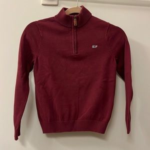 Vineyard Vines half zip sweater